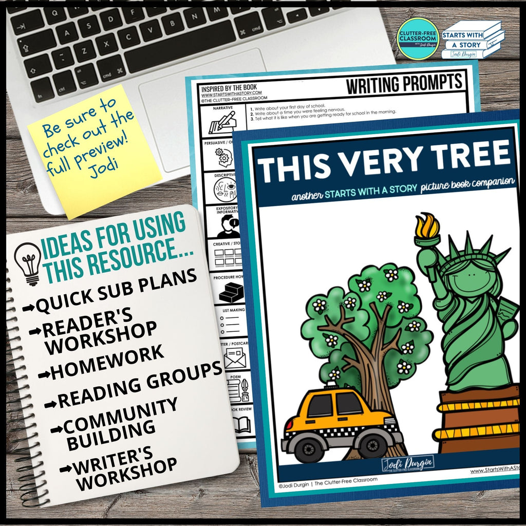Lessons Tree Exercise THIS VERY TREE activities and lesson plan ideas – Clutter Free ...