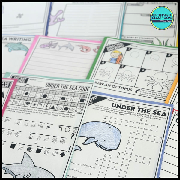 Under the Sea Activity Packet