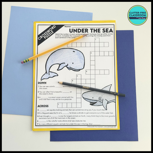 Under the Sea Activity Packet