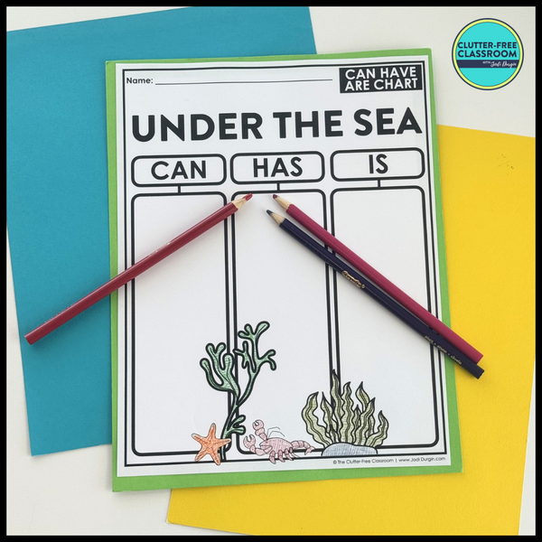 Under the Sea Activity Packet