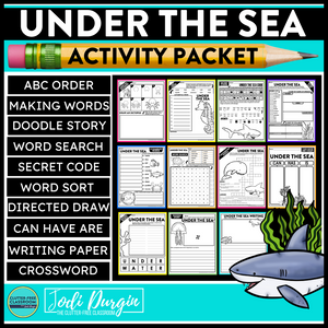 Under the Sea Activity Packet