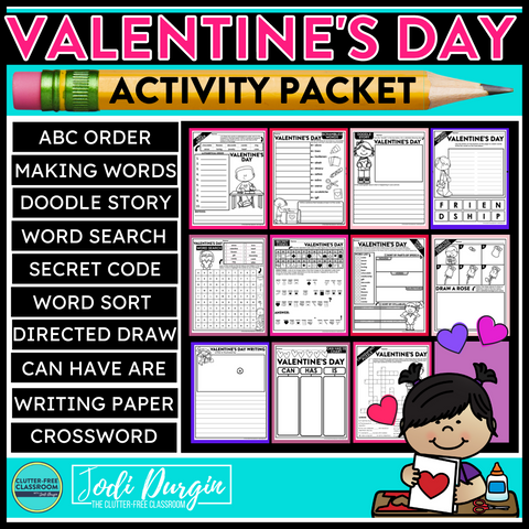 Valentine's Day Activity Packet