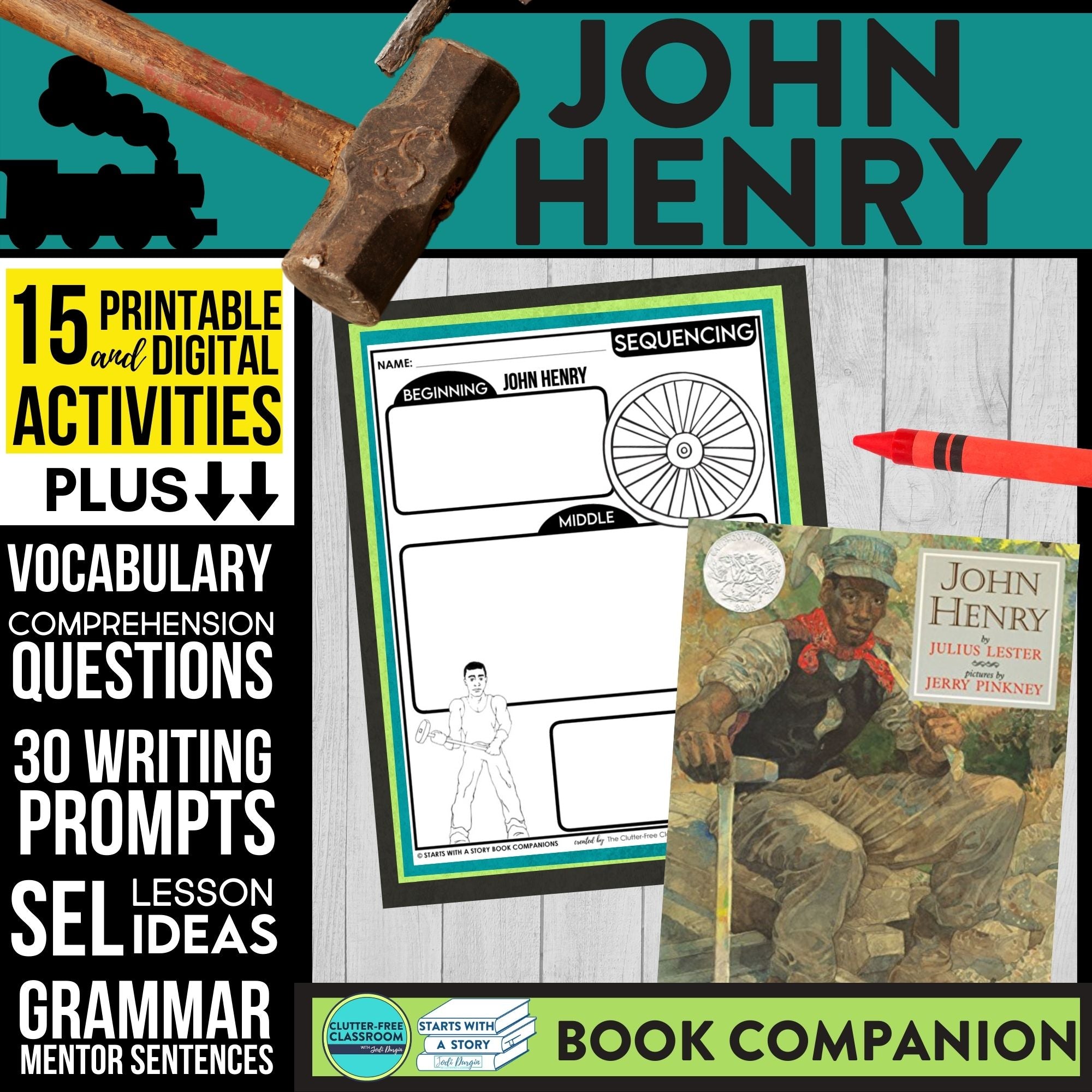 JOHN HENRY activities and lesson plan ideas