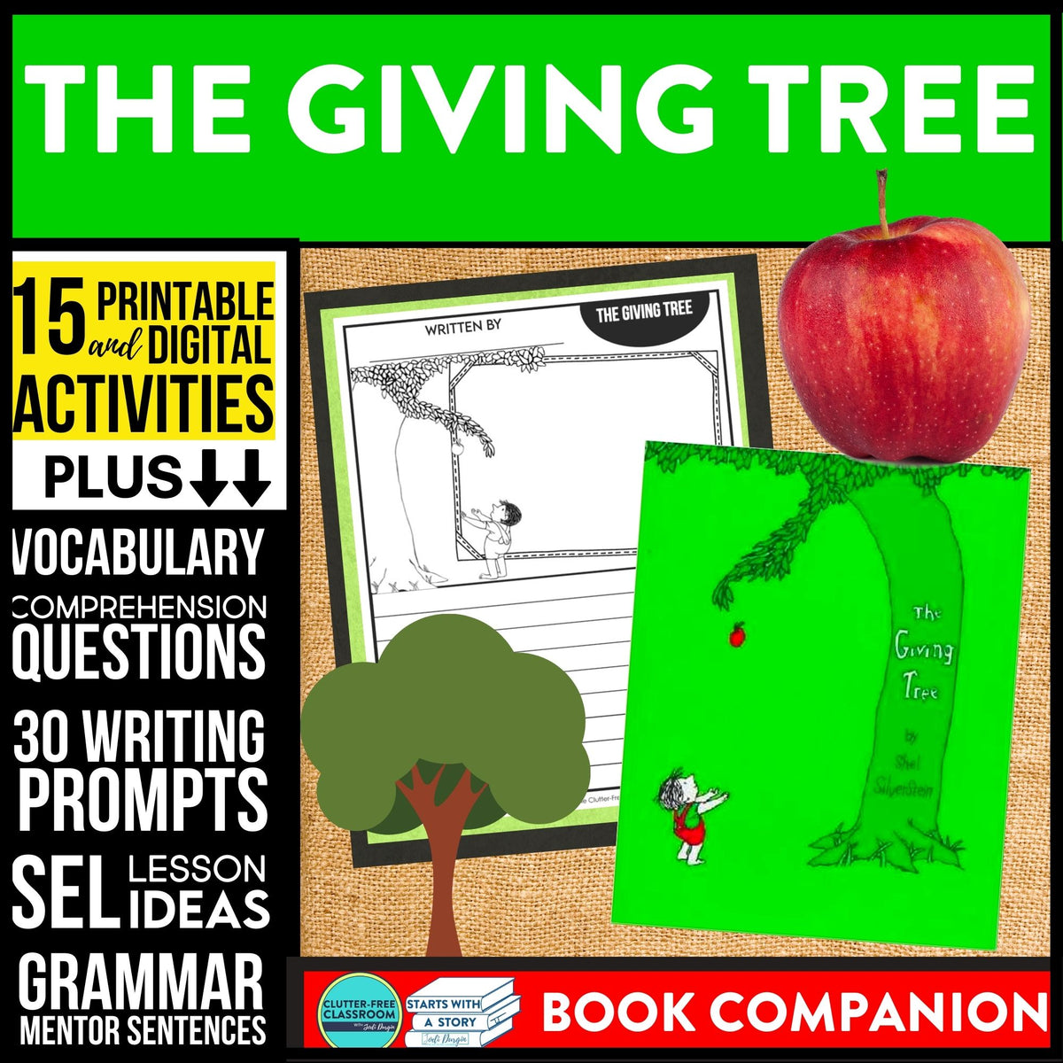 THE GIVING TREE Activities And Lesson Plan Ideas Clutter Free the-giving-tree-activities-and-lesson-plan-ideas-clutter-free