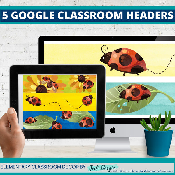 Ladybug Classroom Theme Decor Bundle