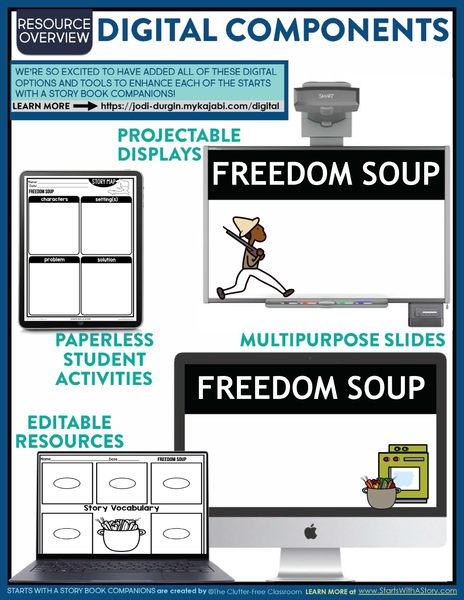 FREEDOM SOUP activities and lesson plan ideas