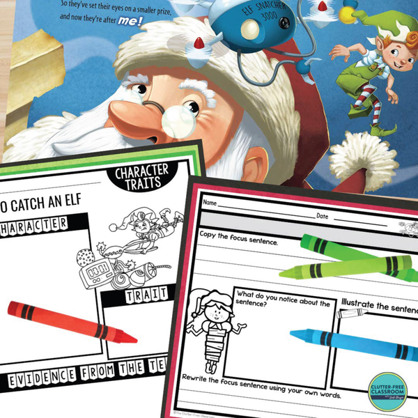 HOW TO CATCH AN ELF activities and lesson plan ideas
