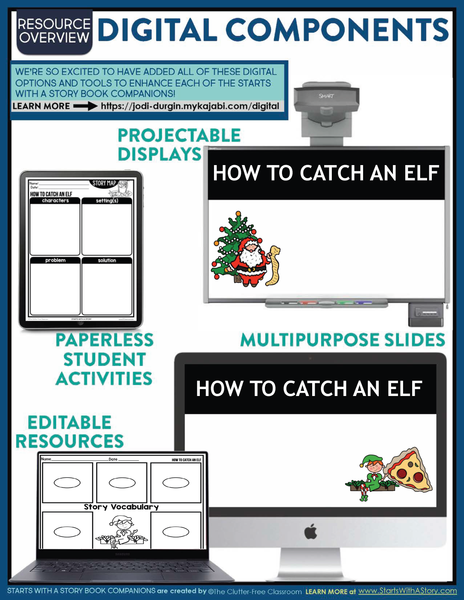 HOW TO CATCH AN ELF activities and lesson plan ideas