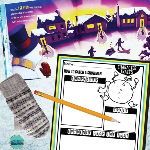 HOW TO CATCH A SNOWMAN activities and lesson plan ideas