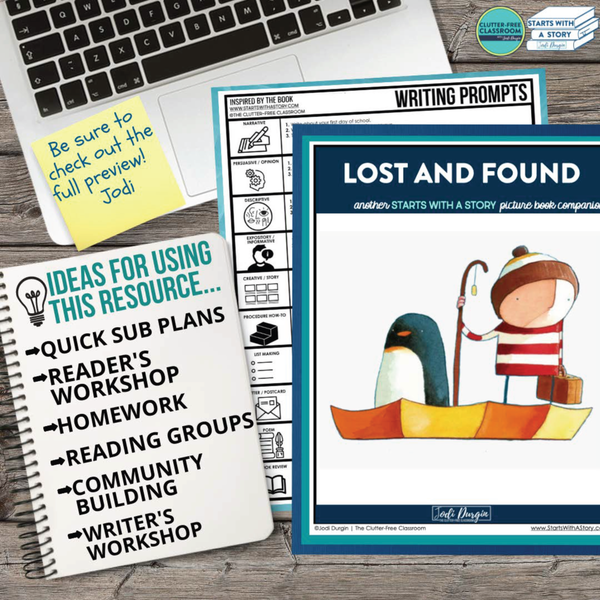 LOST AND FOUND activities and lesson plan ideas