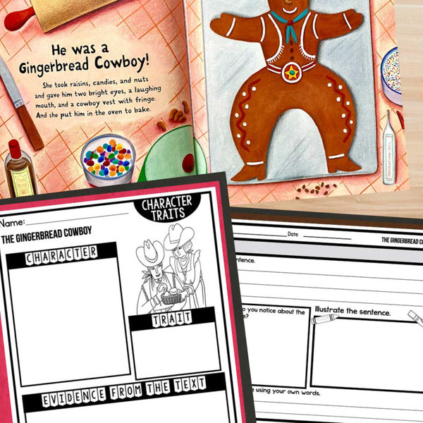 THE GINGERBREAD COWBOY activities and lesson plan ideas