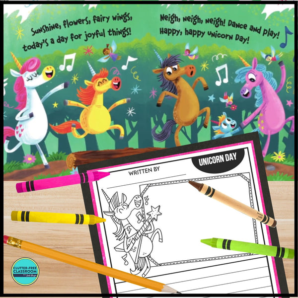 UNICORN DAY activities and lesson plan ideas