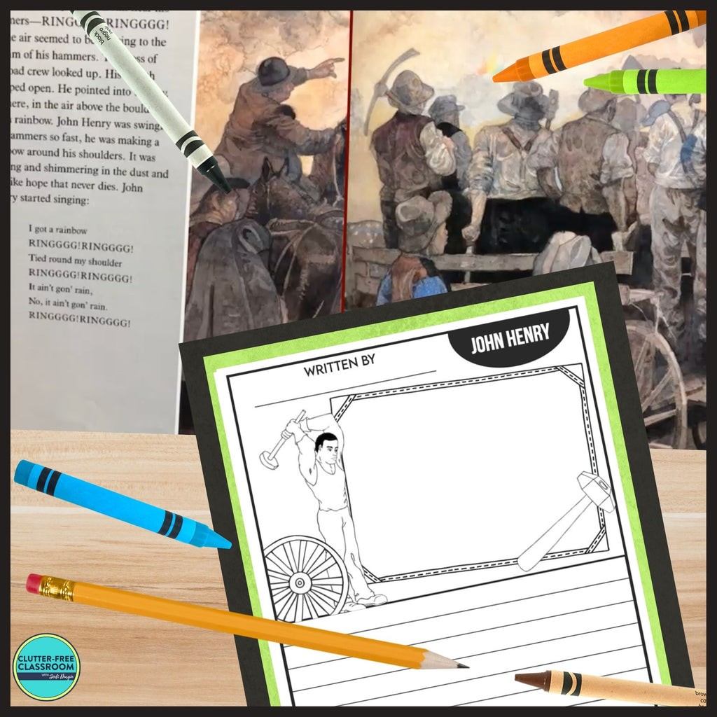 John Henry Coloring Page