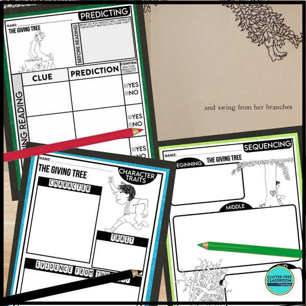 THE GIVING TREE activities and lesson plan ideas