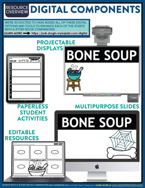 BONE SOUP activities and lesson plan ideas