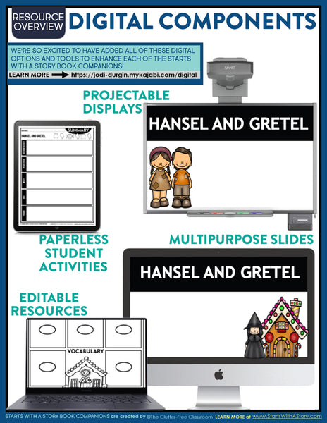 HANSEL AND GRETEL activities and lesson plan ideas