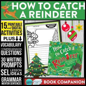 HOW TO CATCH A REINDEER activities and lesson plan ideas