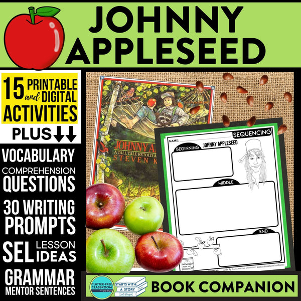 JOHNNY APPLESEED activities and lesson plan ideas