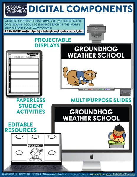GROUNDHOG WEATHER SCHOOL activities and lesson plan ideas