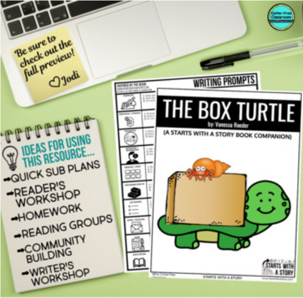THE BOX TURTLE activities and lesson plan ideas