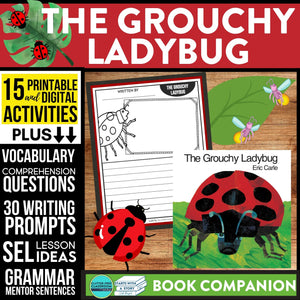 THE GROUCHY LADYBUG activities and lesson plan ideas