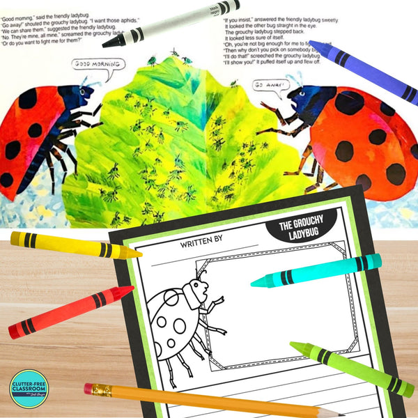 THE GROUCHY LADYBUG activities and lesson plan ideas