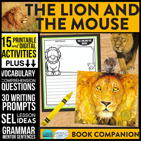 THE LION AND THE MOUSE activities and lesson plan ideas