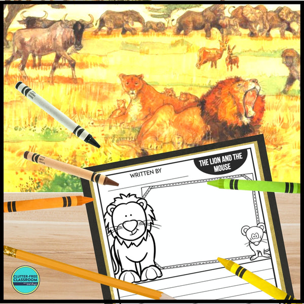 THE LION AND THE MOUSE activities and lesson plan ideas
