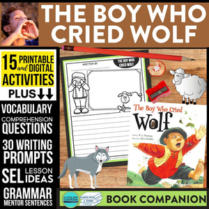 THE BOY WHO CRIED WOLF activities and lesson plan ideas