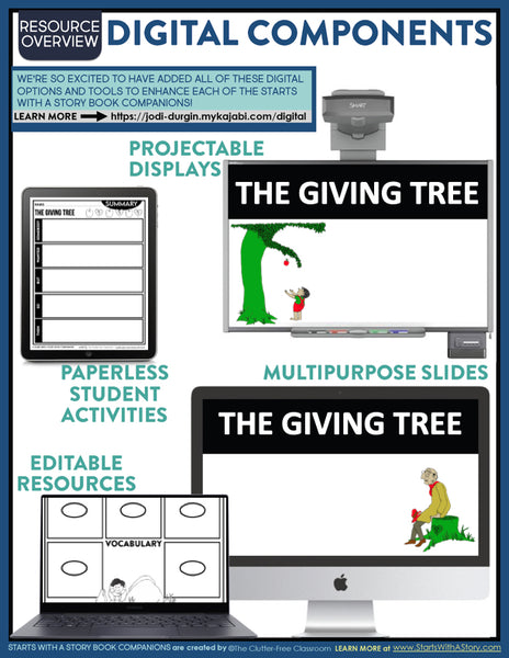 THE GIVING TREE activities and lesson plan ideas