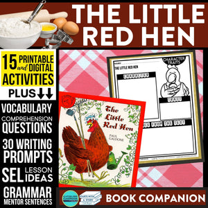 THE LITTLE RED HEN activities and lesson plan ideas