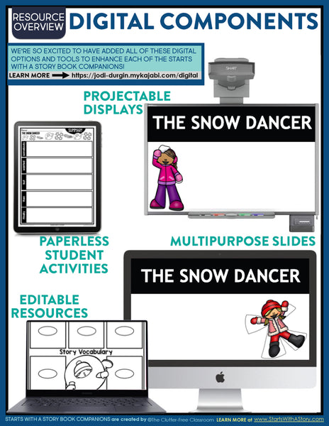 THE SNOW DANCER activities and lesson plan ideas