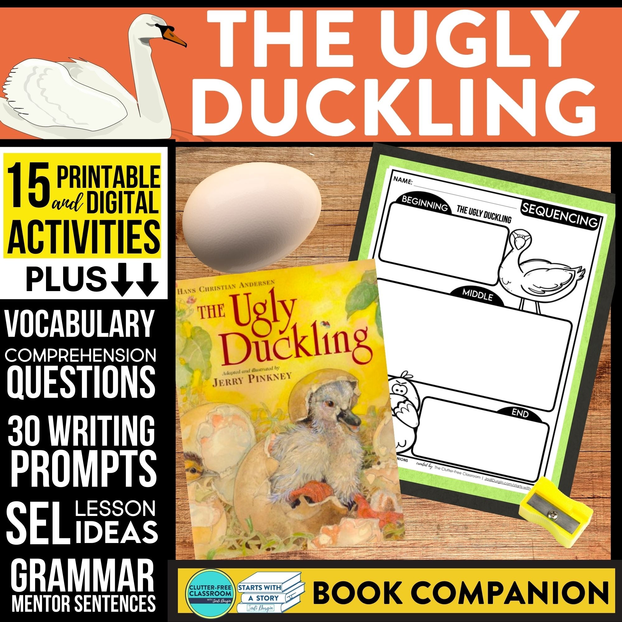 THE UGLY DUCKLING activities and lesson plan ideas
