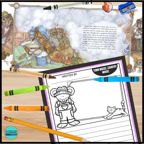 TOWN MOUSE, COUNTRY MOUSE activities and lesson plan ideas