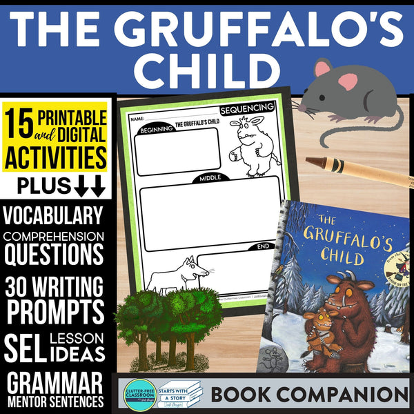 THE GRUFFALO'S CHILD activities and lesson plan ideas