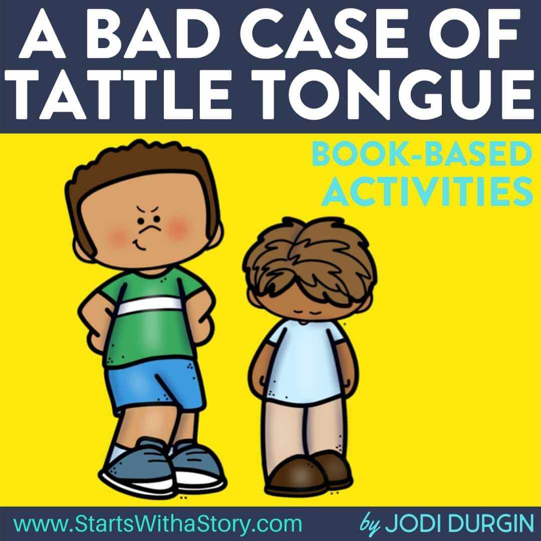 A Bad Case of Tattle Tongue Activities Cover