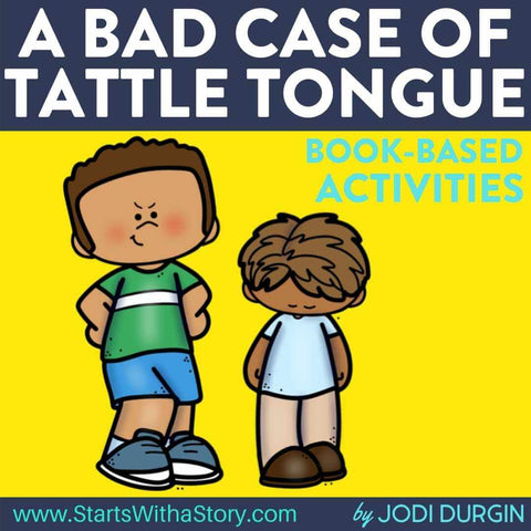 A Bad Case of Tattle Tongue Activities Cover