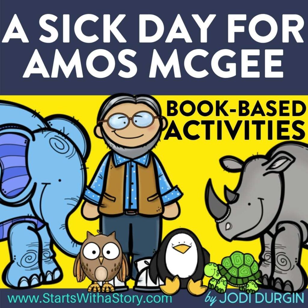 A Sick Day For Amos McGee activities and lesson plan ideas