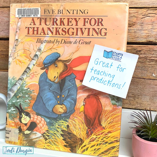 A Turkey for Thanksgiving activities and lesson plan ideas