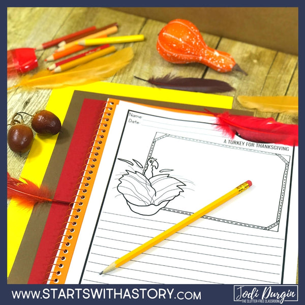 A Turkey for Thanksgiving activities and lesson plan ideas