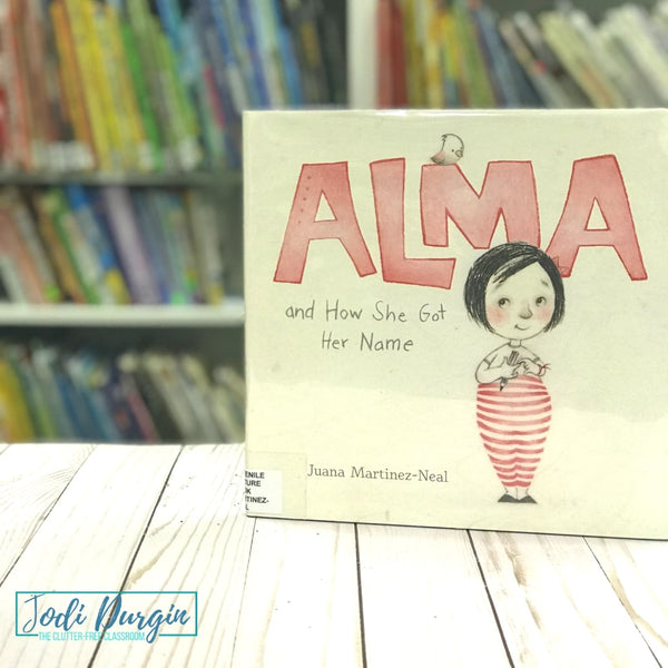 Alma and How She Got Her Name activities and lesson plan ideas