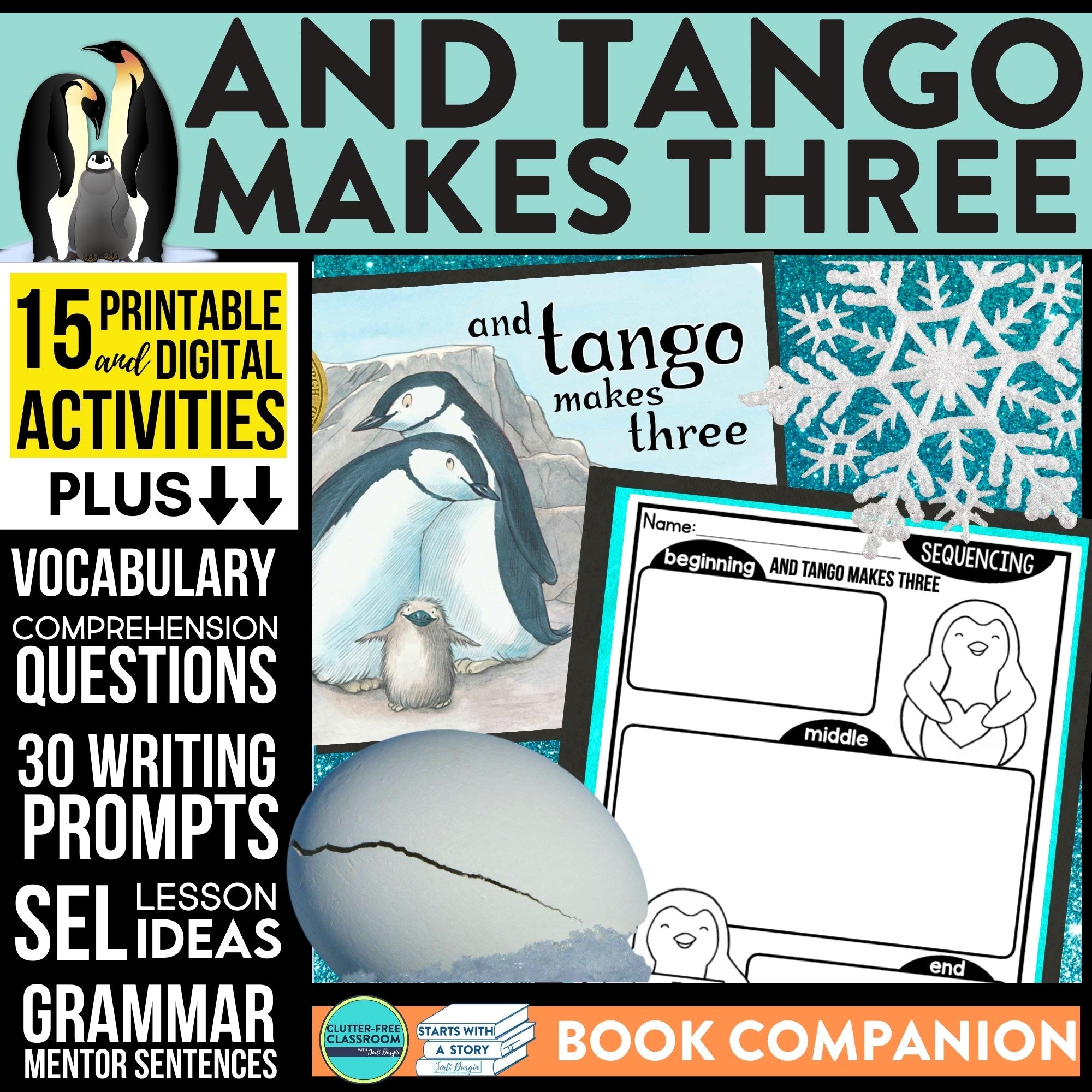 AND TANGO MAKES THREE activities and lesson plan ideas