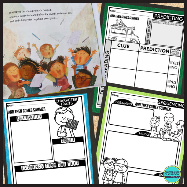 AND THEN COMES SUMMER activities and lesson plan ideas – Clutter Free ...