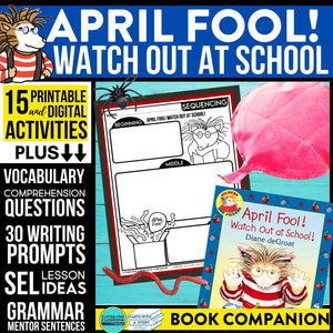 APRIL FOOL! WATCH OUT AT SCHOOL!  activities and lesson plan ideas