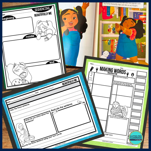 BEAUTIFULLY ME activities and lesson plan ideas