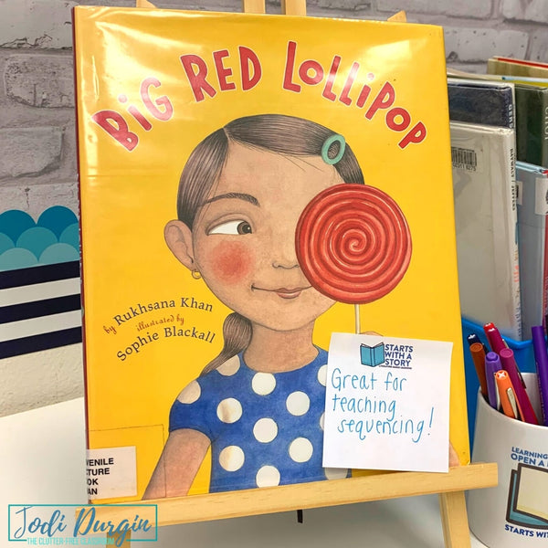 Big Red Lollipop activities and lesson plan ideas