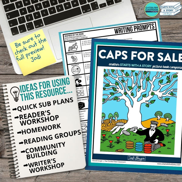 CAPS FOR SALE activities and lesson plan ideas
