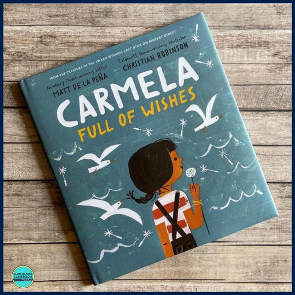 CARMELA FULL OF WISHES activities and lesson plan ideas