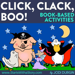 Click Clack Boo activities and lesson plan ideas