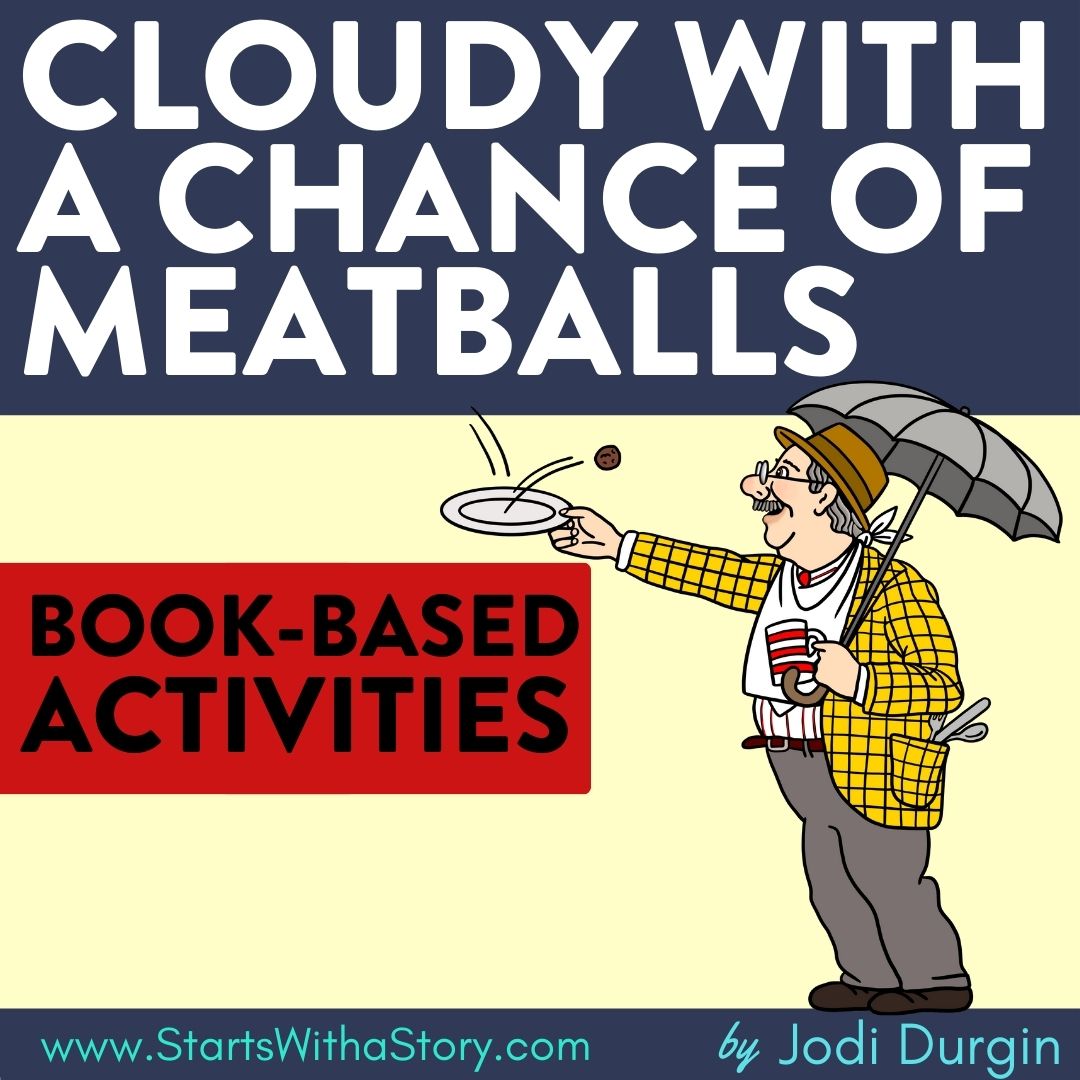 CLOUDY WITH A CHANCE OF MEATBALLS activities, worksheets & lesson plan ideas